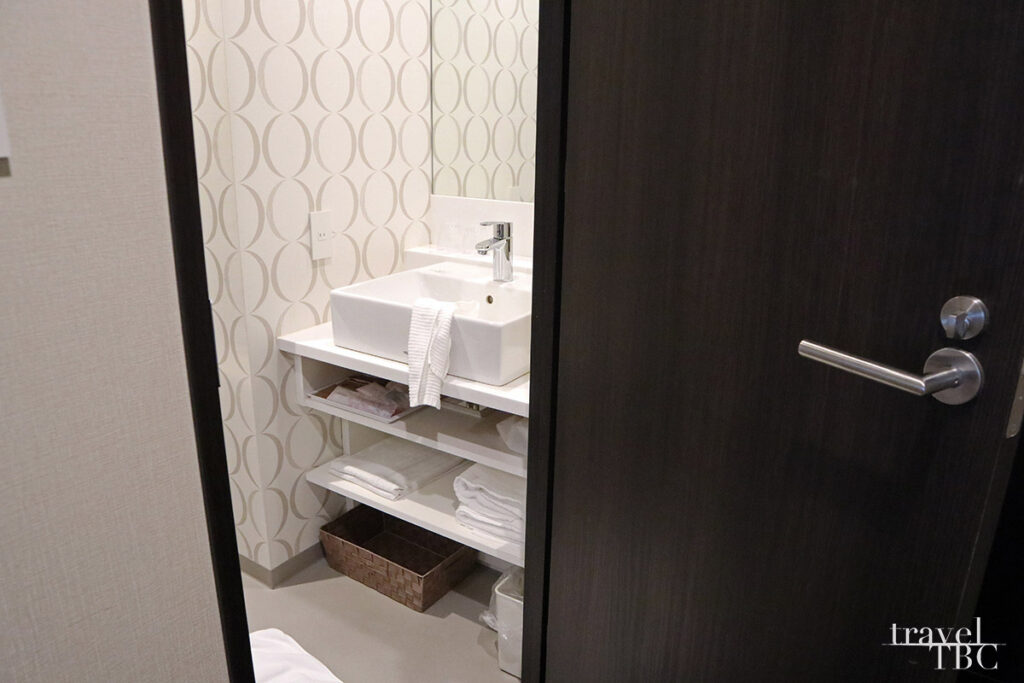 廣島華盛頓酒店女性房間的廁所