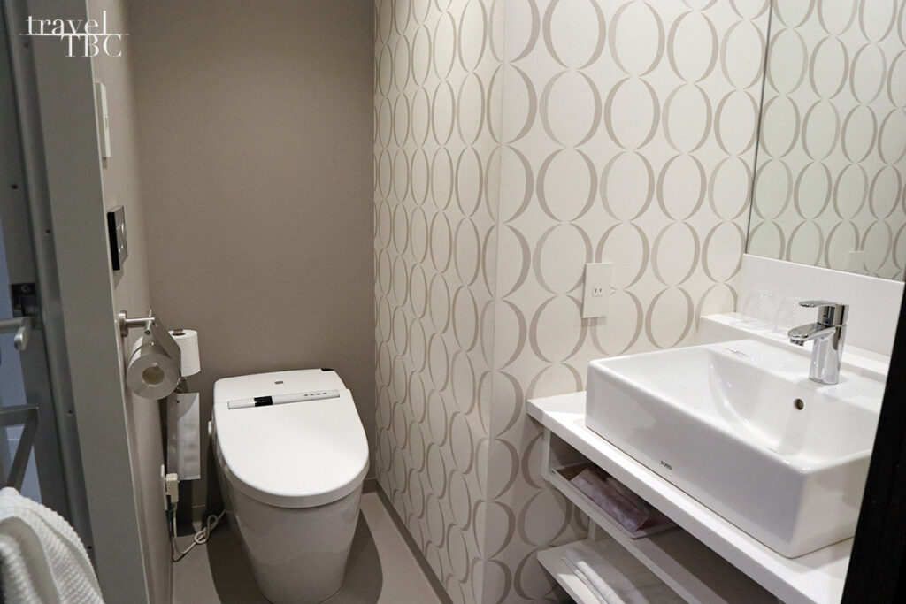 廣島華盛頓酒店女性房間的廁所