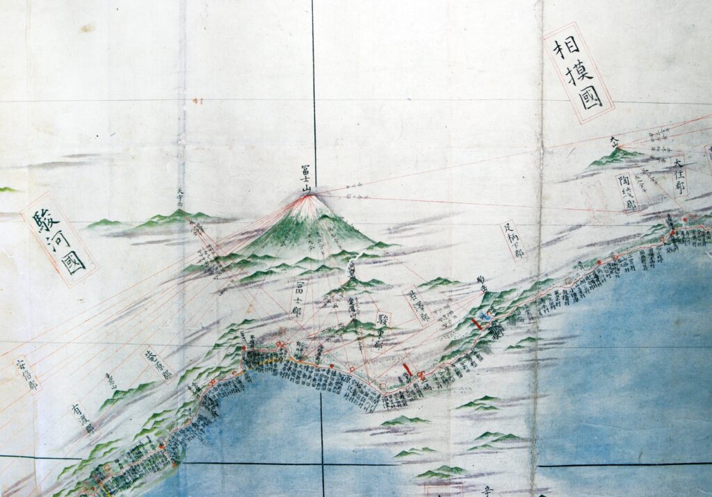日本東半部沿海地図