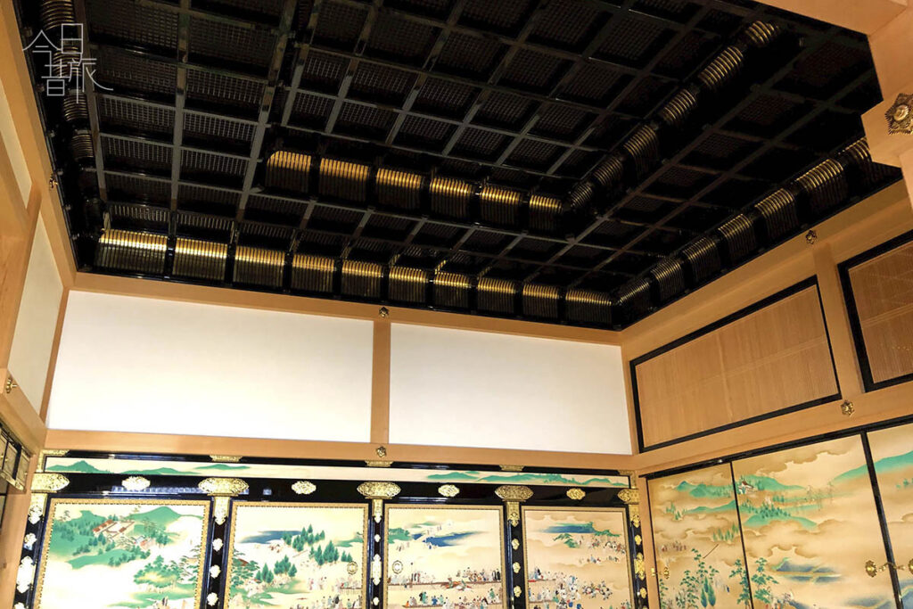 名古屋城本丸御殿對面所上段之間天井