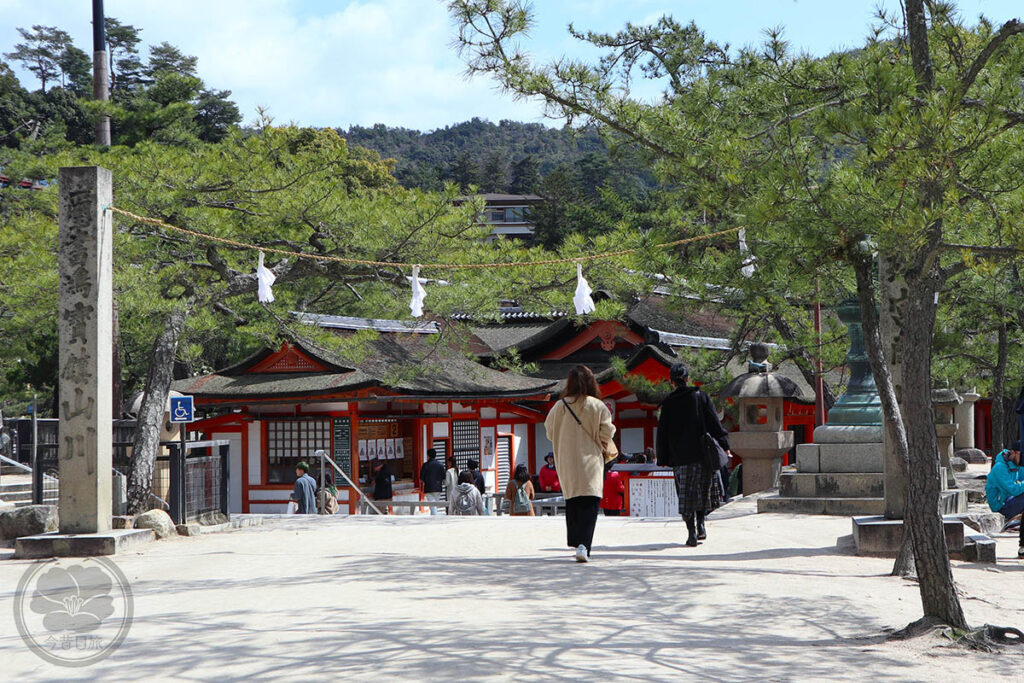 嚴島神社的入口